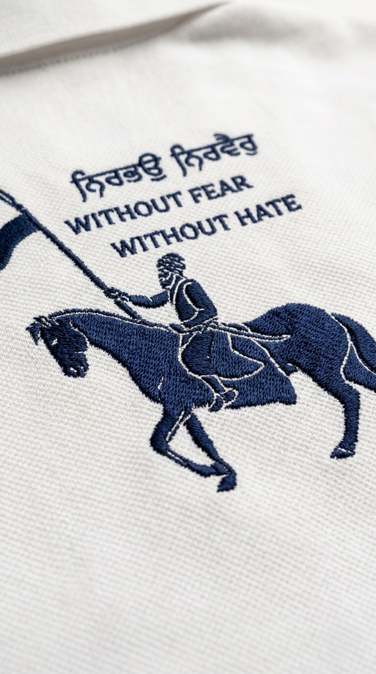 NIRBHAU NIRVAIR WHITE POLO