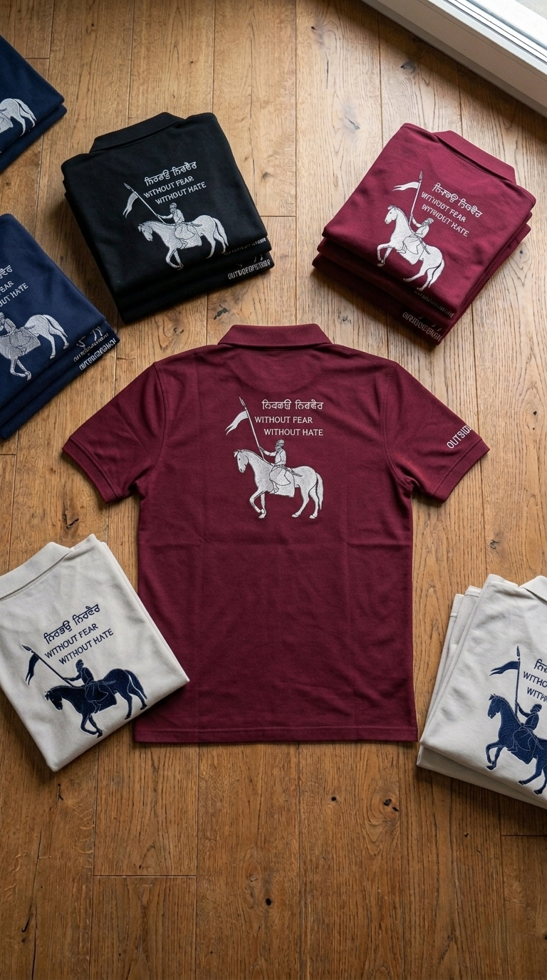 NIRBHAU NIRVAIR BORDEAUX POLO