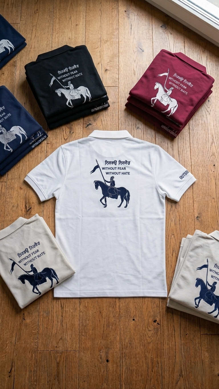 NIRBHAU NIRVAIR WHITE POLO