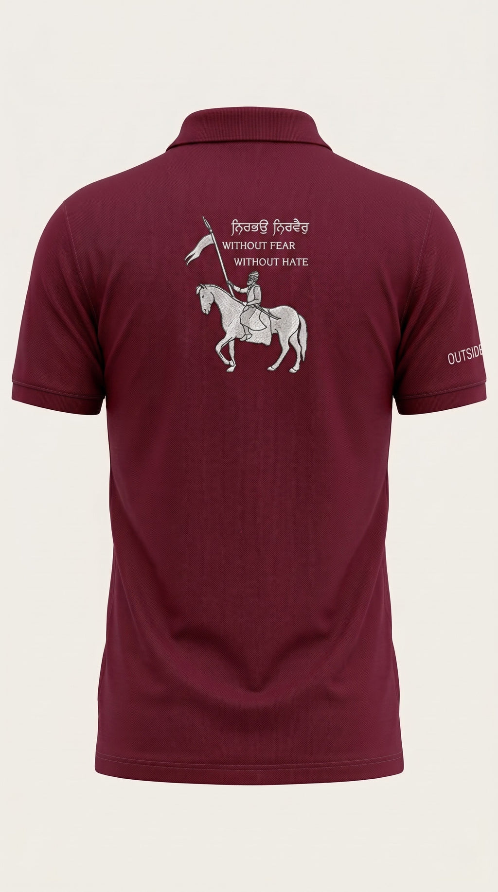 NIRBHAU NIRVAIR BORDEAUX POLO