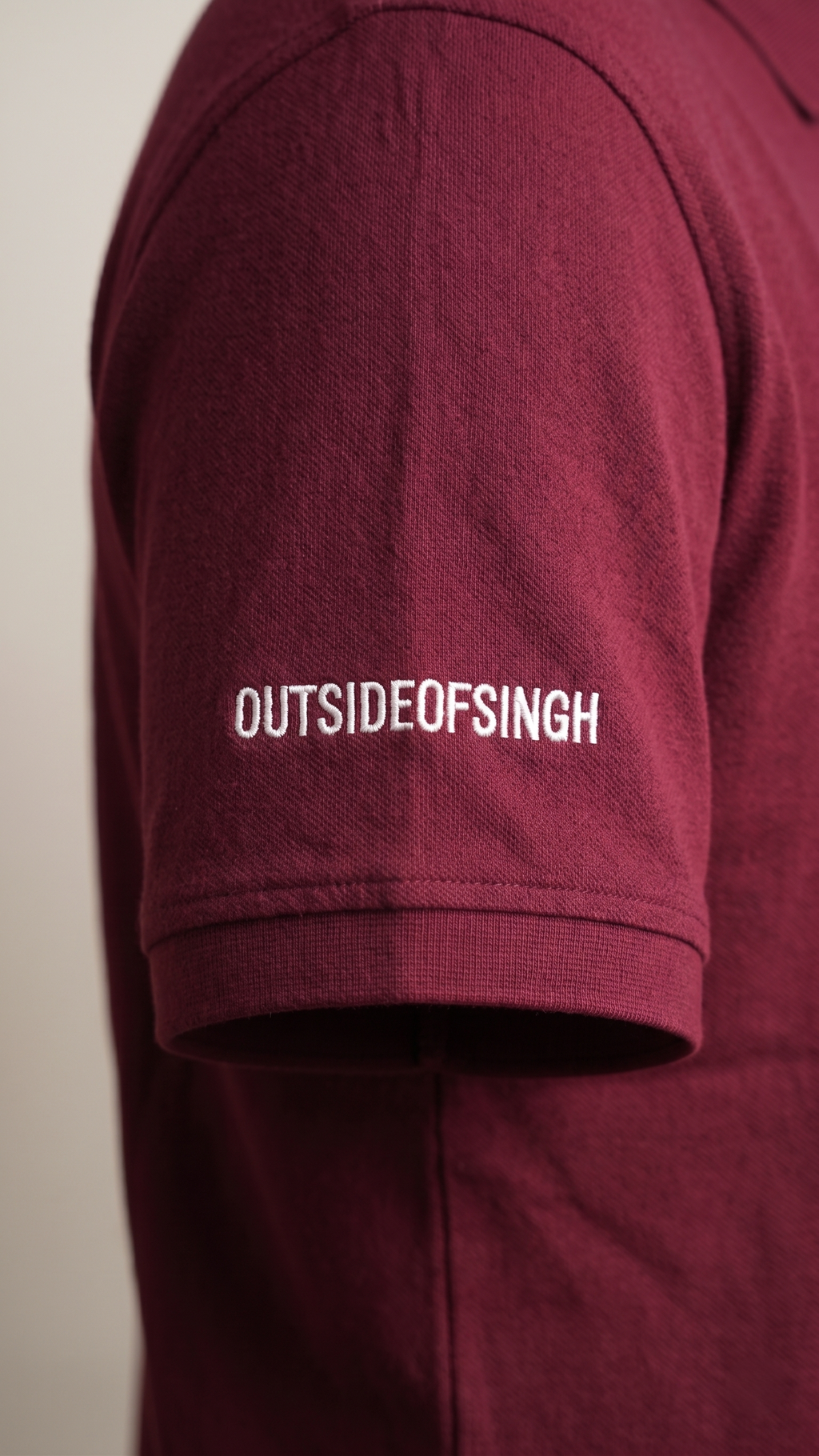 NIRBHAU NIRVAIR BORDEAUX POLO