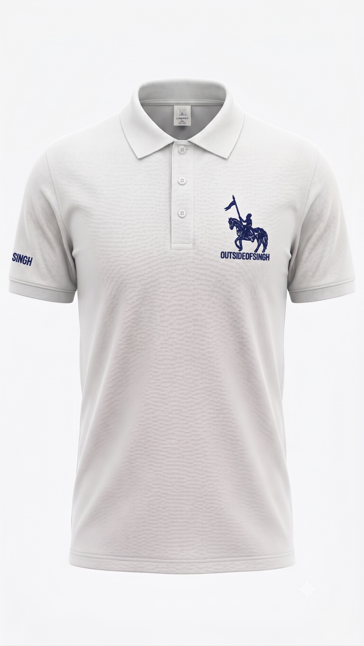 NIRBHAU NIRVAIR WHITE POLO